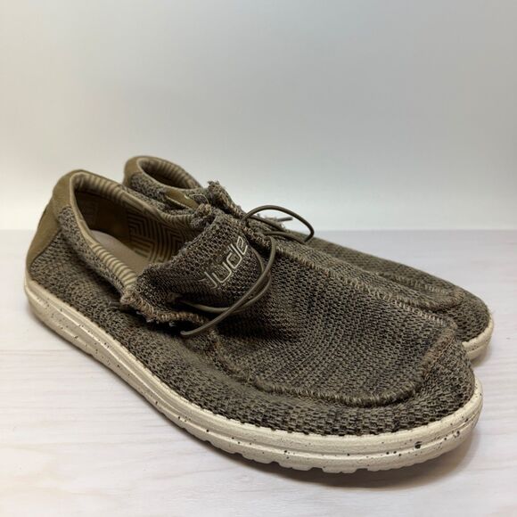Hey Dude Wally Sox Mens Size 13 Brown Slip On Lightweight Comfort Casual Shoes main image 6